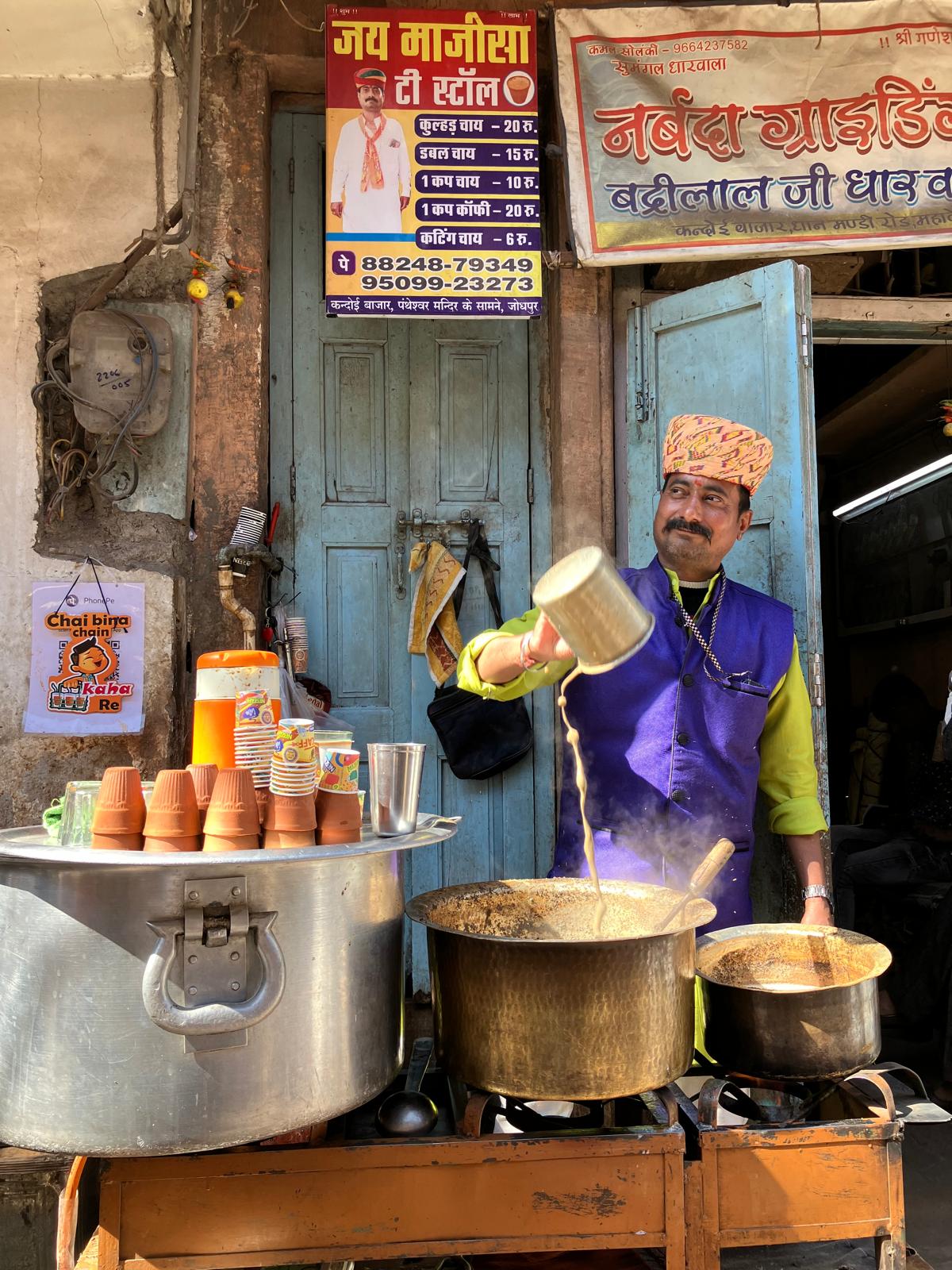 marchand de thé Jodhpur